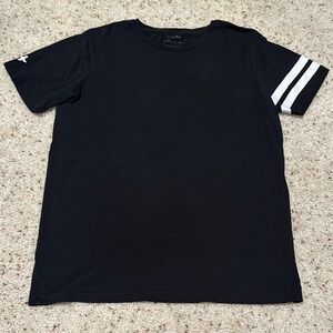 Black with White accent Men's T-Shirt